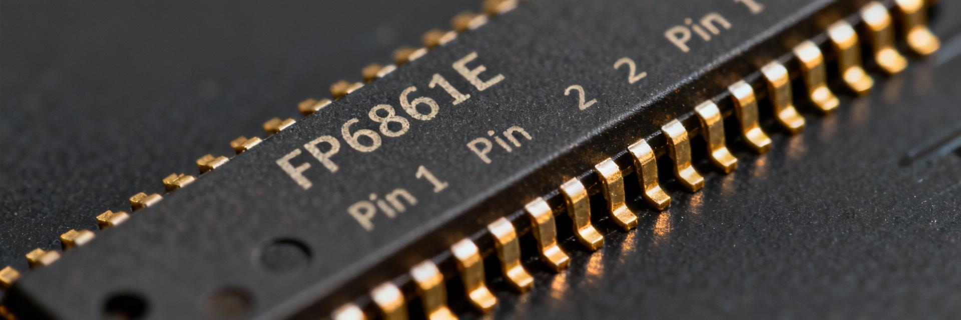 FP6861E-A1S6CTR подробный анализ справочника по данным: расположение выводов и спецификации