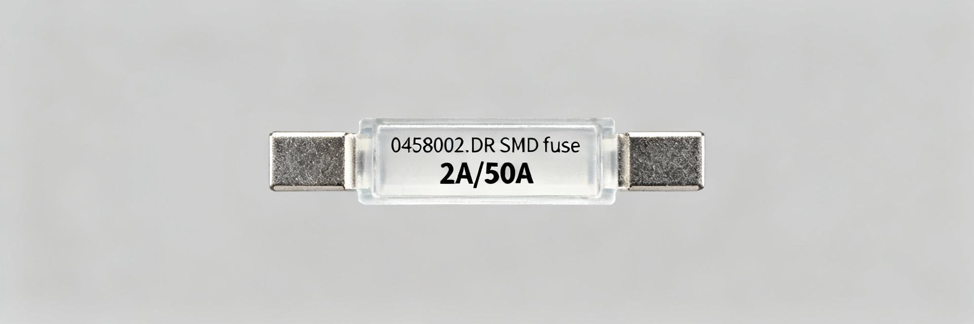 0458002. DR SMD Fuse: полные характеристики и рейтинги испытаний