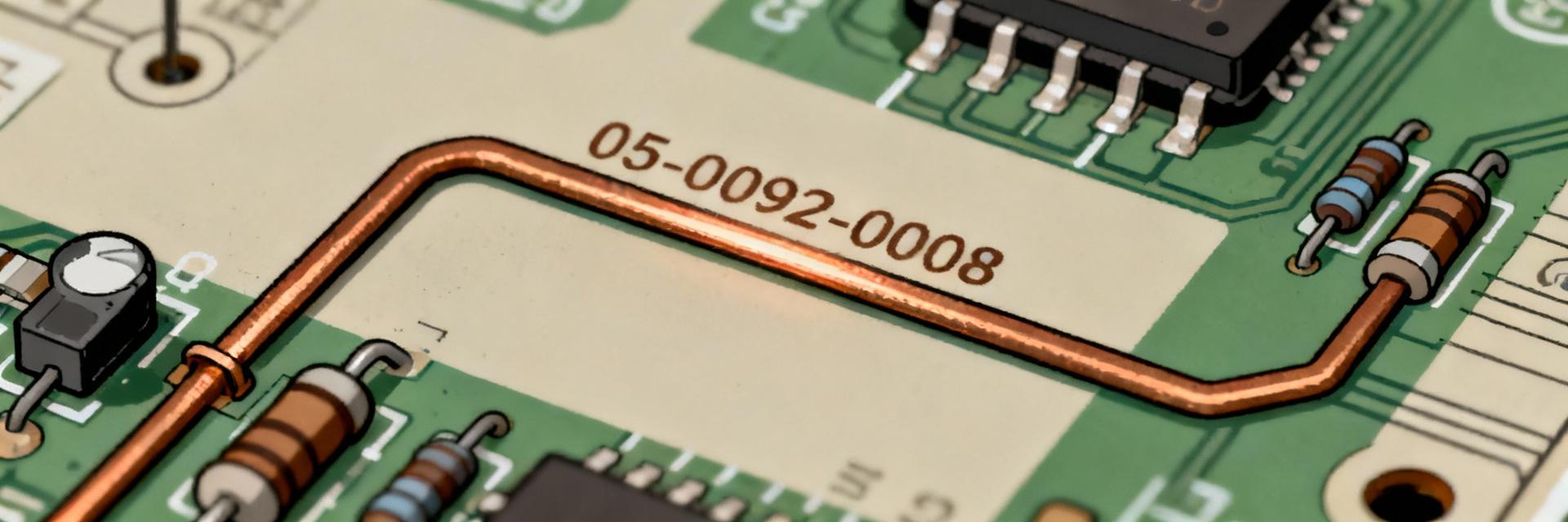 05 - 0092 - 0008 Identification Guide: Steps to Trace on PCB